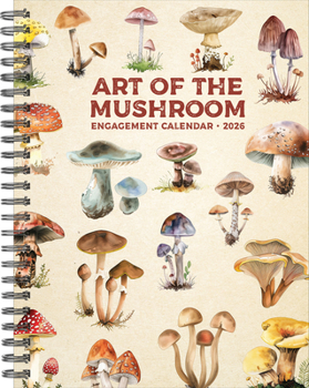 Home Art of the Mushroom 2026 Engagement Calendar Book