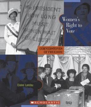 Library Binding Women's Right to Vote Book