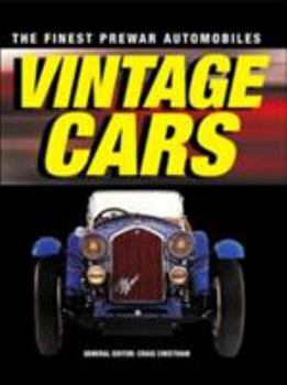 Hardcover Vintage Cars: The Finest Prewar Automobiles Book