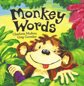 Hardcover Monkey Words Book