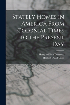 Paperback Stately Homes in America From Colonial Times to the Present Day Book