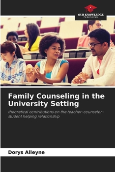 Paperback Family Counseling in the University Setting Book