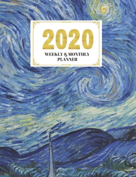 2020 Weekly & Monthly Planner: Planner And Journal Organizer 2020 | Planner Calendar 2020