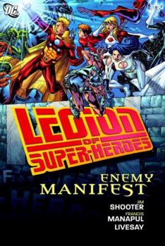 Paperback Legion of Super-Heroes: Enemy Manifest Book