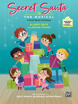 Paperback Secret Santa -- The Musical: A Choir Room Christmas, Book & Online Pdf/Audio Book