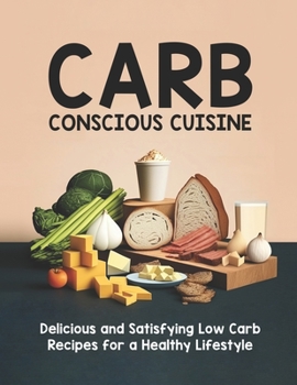 Paperback Carb Conscious Cuisine: Delicious and Satisfying Low Carb REcipes for a Healthy Lifestyle Book