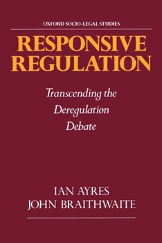 Paperback Responsive Regulation: Transcending the Deregulation Debate Book