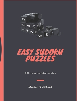 Paperback Easy Sudoku Puzzles: 400 Easy Sudoku Puzzles [Large Print] Book