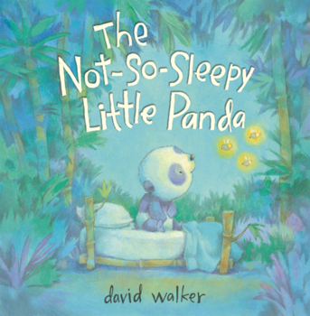 Library Binding Not-So-Sleepy Little Panda Book