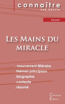Paperback Fiche de lecture Les Mains du miracle de Joseph Kessel (analyse littéraire de référence et résumé complet) [French] Book