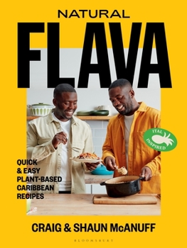 Hardcover Natural Flava: Quick & Easy Plant-Based Caribbean Recipes Book