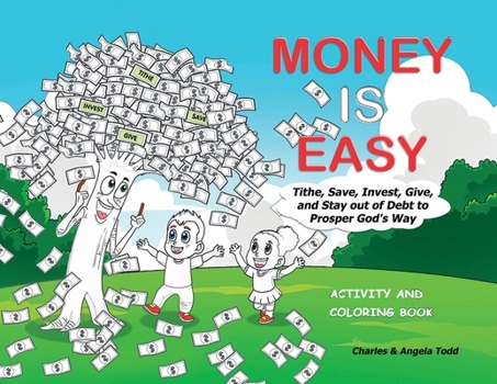 Paperback Money Is Easy: Activity and Coloring Book
