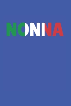 Italia Nonna Grandmother Notebook: Graph Paper Journal 6x9 - 120 Pages