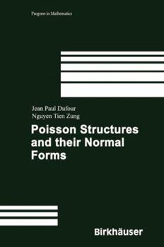 Hardcover Poisson Structures and Their Normal Forms Book