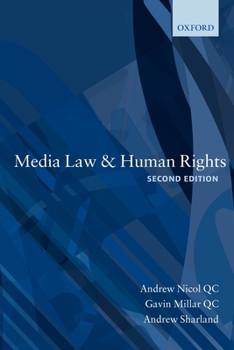 Paperback Media Law and Human Rights Book