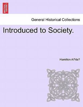 Paperback Introduced to Society. Book