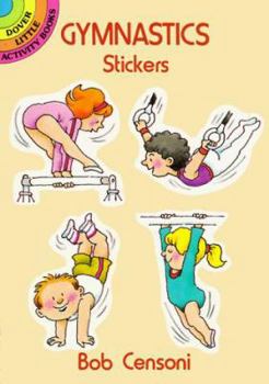 Paperback Gymnastics Stickers Book