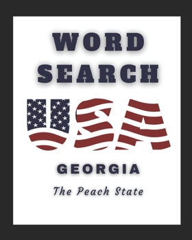 Paperback Georgia: Across America Series - Word Search Puzzles Book