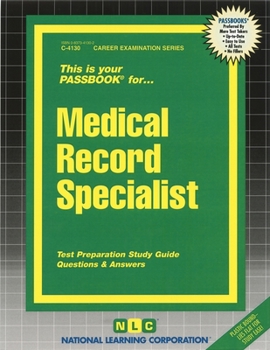 Spiral-bound Medical Records Specialist Book
