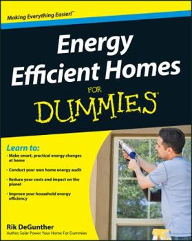 Paperback Energy Efficient Homes for Dummies Book