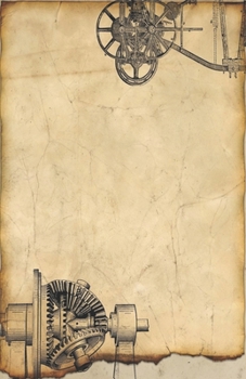 Dot Grid Journal Notebook: Steampunk Art Industrial Punk | Bullet Planner Book | Dotted Grid | 5.5 X 8.5" 120 Pg | Diy Weekly Spread | Organizer | Habit Tracker| Gift