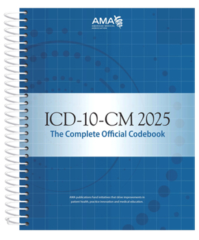 Paperback ICD-10-CM 2025 the Complete Official Codebook Book