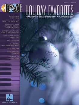 Misc. Holiday Favorites: Piano Duet Play-Along Volume 36 [With CD (Audio)] Book