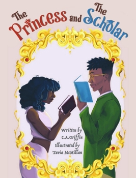 Hardcover The Princess and The Scholar [Large Print] Book
