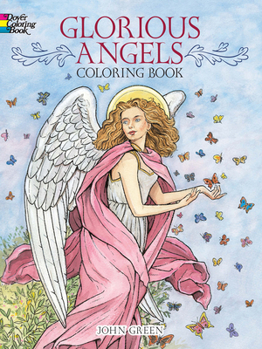 Paperback Glorious Angels Coloring Book