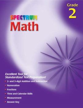 Paperback Spectrum Math: Grade 2 Book