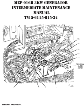 Paperback MEP 016B 3KW Generator Intermediate Maintenance Manual TM 5-6115-615-34 Book