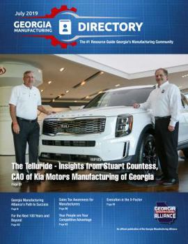 Paperback 2019 July - Georgia Manufacturing Directory Book