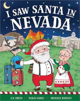 Hardcover I Saw Santa in Nevada Book