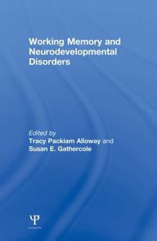 Paperback Working Memory and Neurodevelopmental Disorders Book