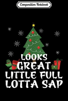 Paperback Composition Notebook: Little Full Lotta Sap Christmas Vacation Santa Journal/Notebook Blank Lined Ruled 6x9 100 Pages Book