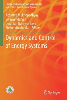 Paperback Dynamics and Control of Energy Systems Book