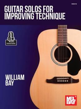 Paperback Guitar Solos for Improving Technique Book