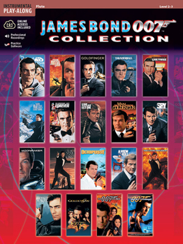 Paperback James Bond 007 Collection: Flute, Book & Online Audio/Software [With CD] Book