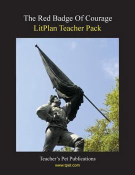 Paperback Litplan Teacher Pack: The Red Badge of Courage Book