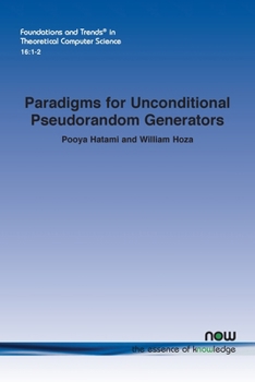 Paperback Paradigms for Unconditional Pseudorandom Generators Book