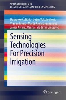 Paperback Sensing Technologies for Precision Irrigation Book