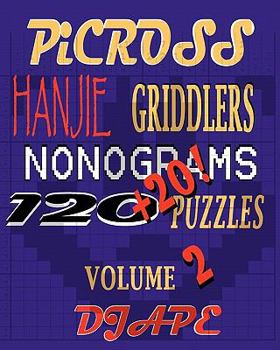 Paperback Picross, Hanjie, Griddlers, Nonograms: 120+20! Puzzles Book