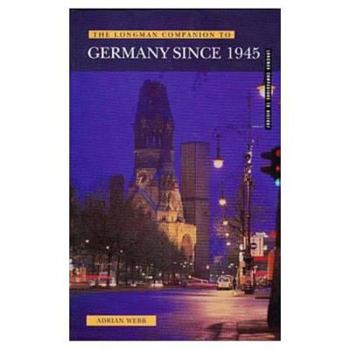 Paperback Longman Companion to Germany Since 1945 Book