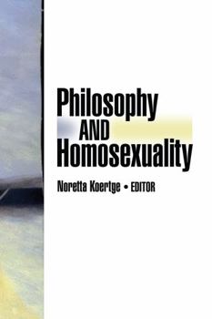 Hardcover Philosophy and Homosexuality Book