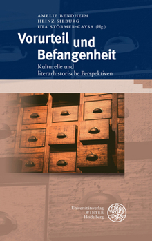 Hardcover Vorurteil Und Befangenheit: Kulturelle Und Literarhistorische Perspektiven [German] Book