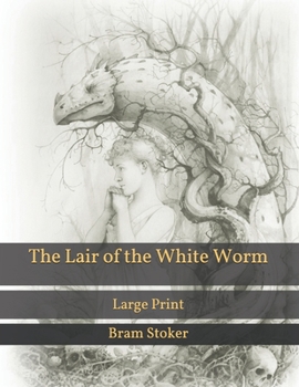 Paperback The Lair of the White Worm: Large Print Book