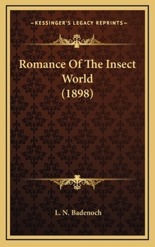 Hardcover Romance Of The Insect World (1898) Book