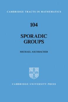 Paperback Sporadic Groups Book