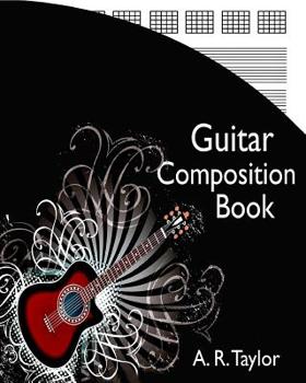 Paperback Guitar Composition Book [Large Print] Book
