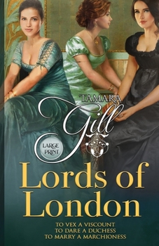 Paperback Lords of London: Books 4-6 [Large Print] Book